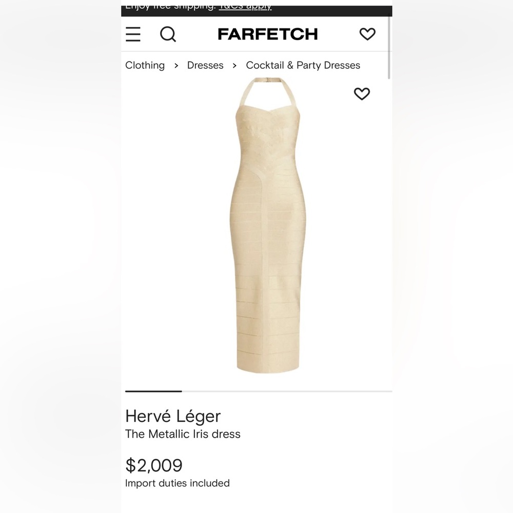 Herve leger Bandage Dress
